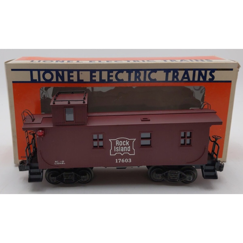Lionel 6-17603 O Gauge Rock Island Woodside Caboose #17603 LN/Box