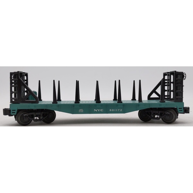 Lionel 6-26030 New York Central Flatcar with Bulkheads LN