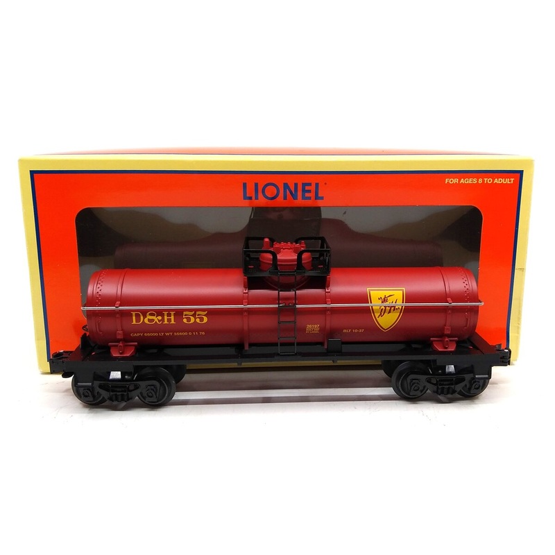 Lionel 6-26197 O Gauge Delaware and Hudson Tank Car EX/Box