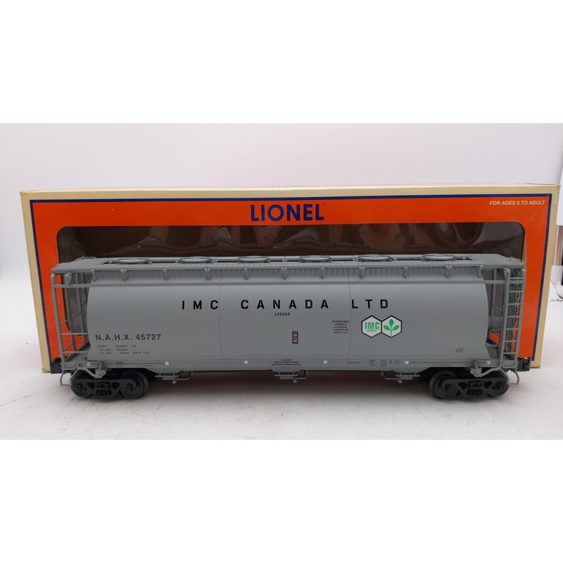 Lionel 6-27170 O Gauge IMC Canada Cylindrical Hopper Car #45727 EX/Box