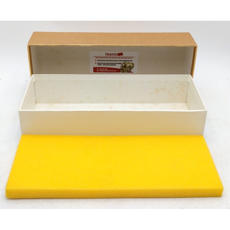 Oriental Limited HO BRASS Milwaukee EMD E9B 2400 HP Diesel Engine -BOX ONLY VG/Box