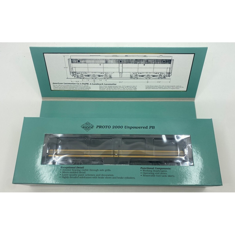 Proto 2000 21675 HO Denver & Rio Grande PBD Locomotive w/ Dynamic Brakes NIB
