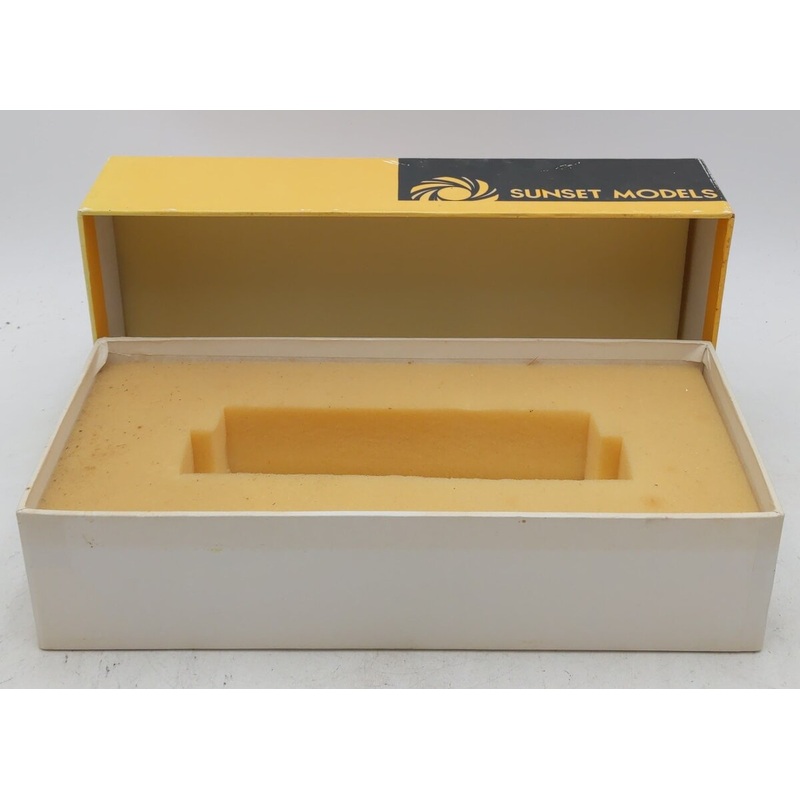 Sunset Models HO BRASS EMD GP9 1500-HP Road Switcher Locomotive -BOX ONLY VG/Box