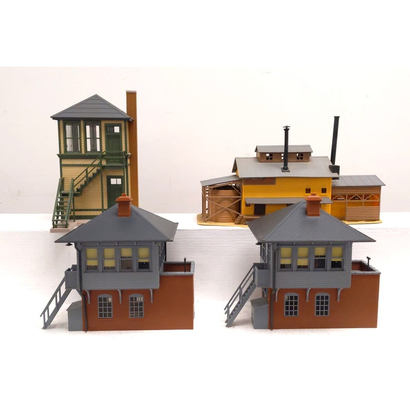 Walthers & Other HO Assorted Buildings: 933-2703, 48043 [4] EX