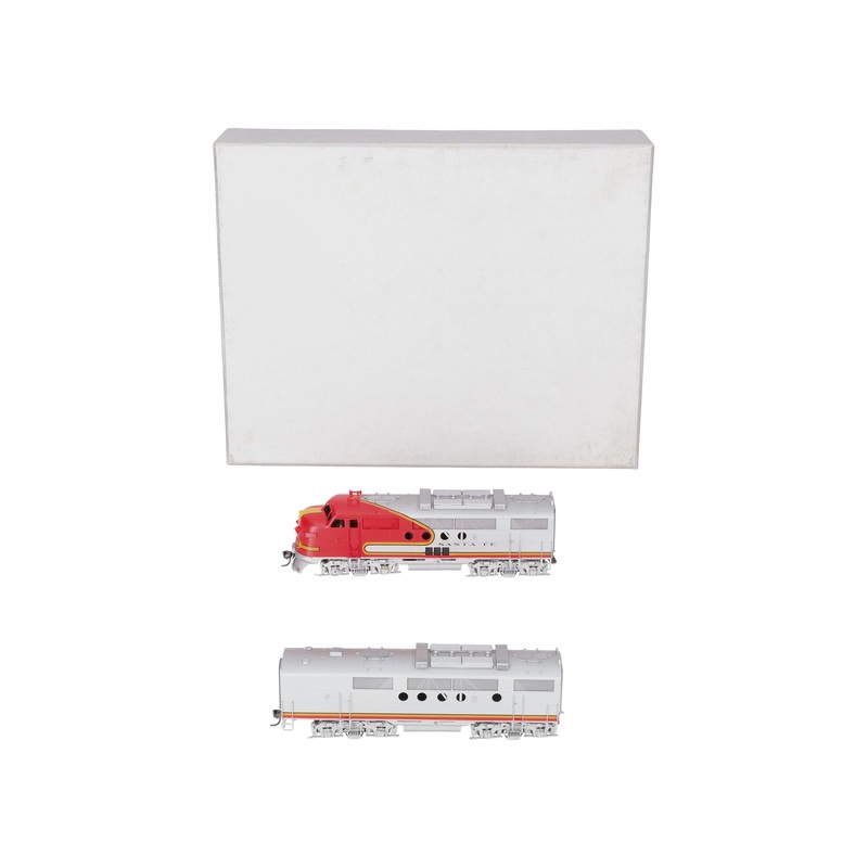 Hallmark Models HO BRASS AT&SF Dual Powered AB Diesel Set – F/P LN/Box