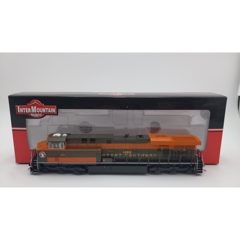 InterMountain 49761-01 HO Great Northern ES44AC Diesel Locomotive #1889 W/DCC EX/Box