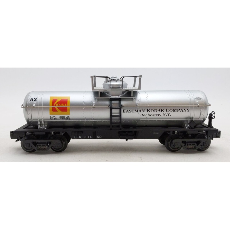 K-Line K632-8017 O Gauge Kodak Tank Car #52 w/Die Cast Chassis LN