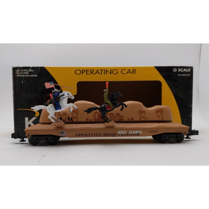 K-Line K707-8011 O Got Saddam Operating Car EX/Box