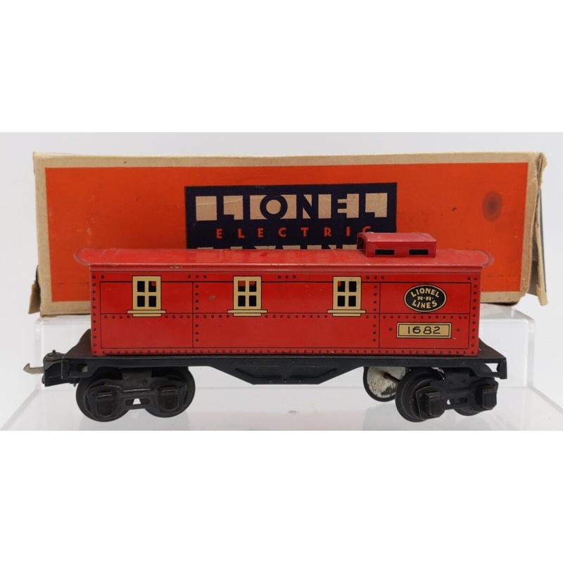 Lionel 1682 Vintage O Lionel Lines Tinplate Caboose EX/Box