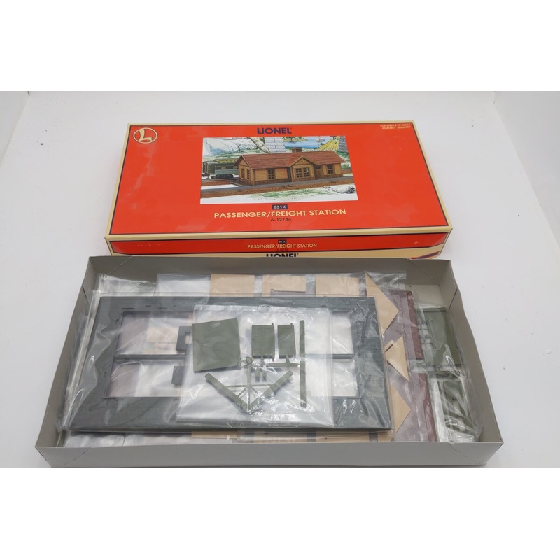 Lionel 6-12734 O And O27 Scale Passenger Freight Station Building Kit EX/Box