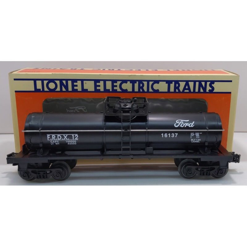 Lionel 6-16137 O Gauge Ford Single Dome Tank Car LN/Box