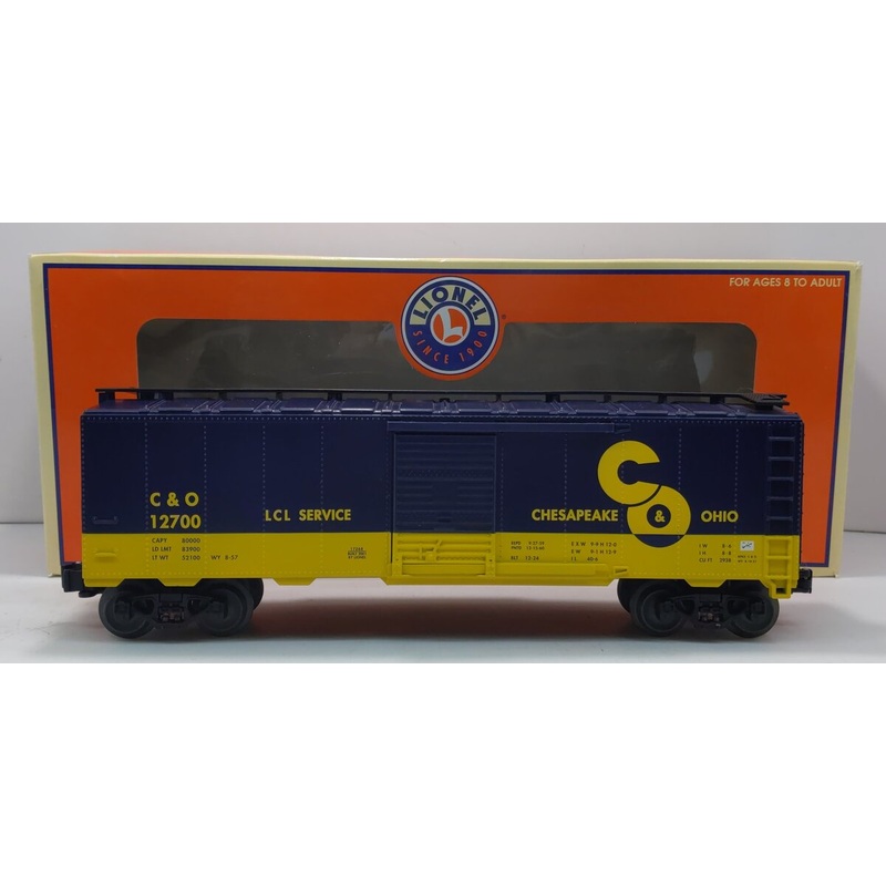 Lionel 6-17268 O Chesapeake & Ohio 9464 Boxcar #12700 EX/Box