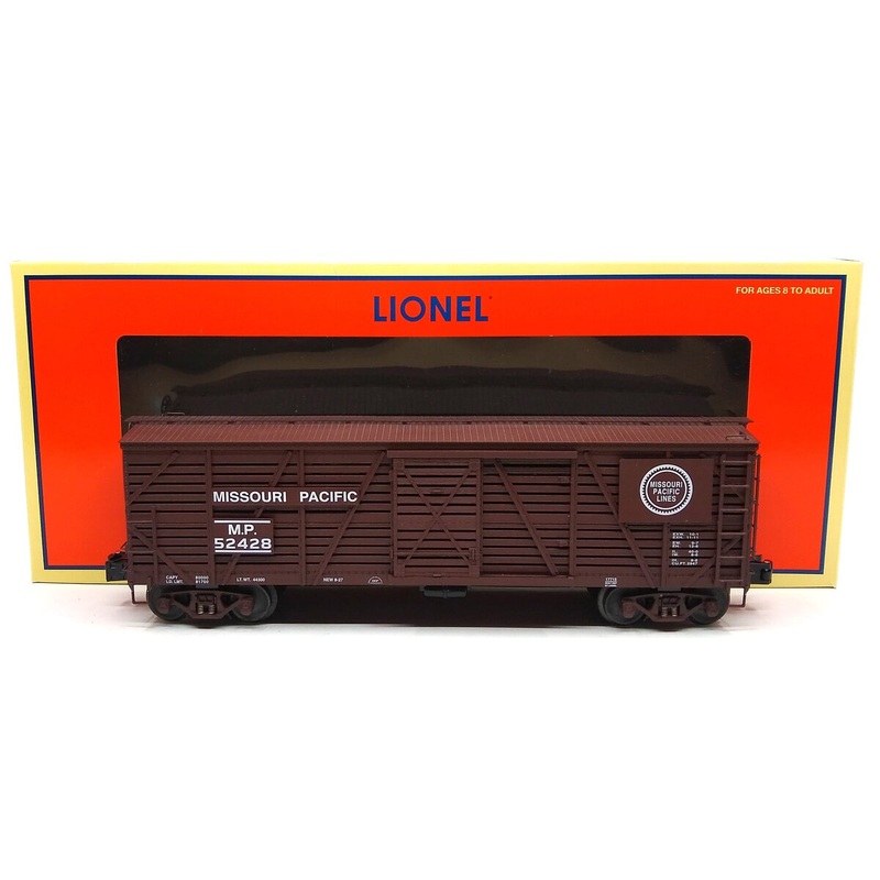 Lionel 6-17715 O Gauge Missouri Pacific ACF 40-Ton Stock Car #52428 LN/Box