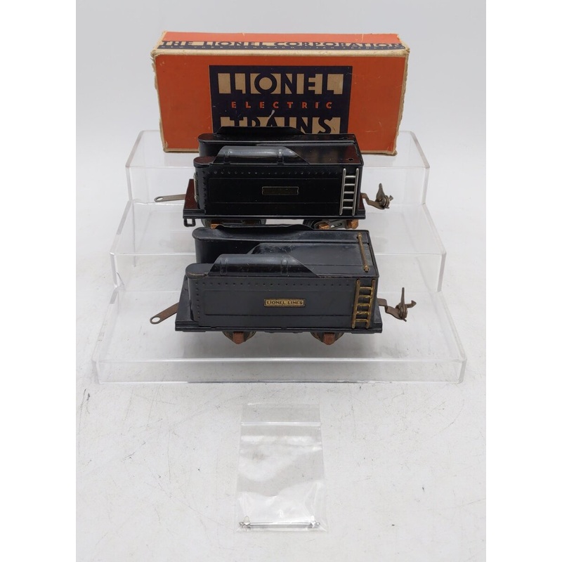 Lionel Vintage O Gauge Tenders [2] VG