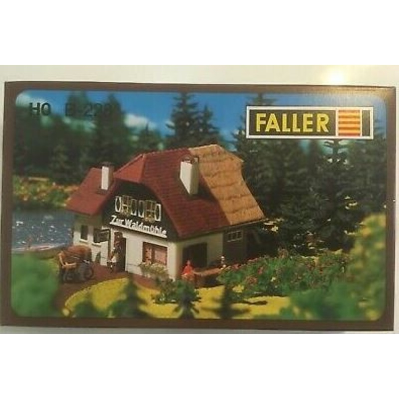 Faller B-228 HO Scale Black Forest Mill Plastic Model Building Kit