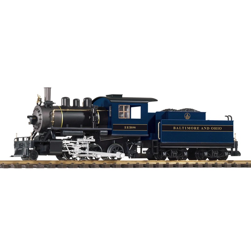 Piko 38263 G B&O Mini-Mogul Steam Locomotive and Tender #1138