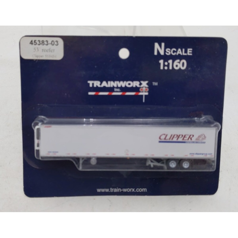 Trainworx Inc 4538303 N Clipper 53′ Reefer # 553434