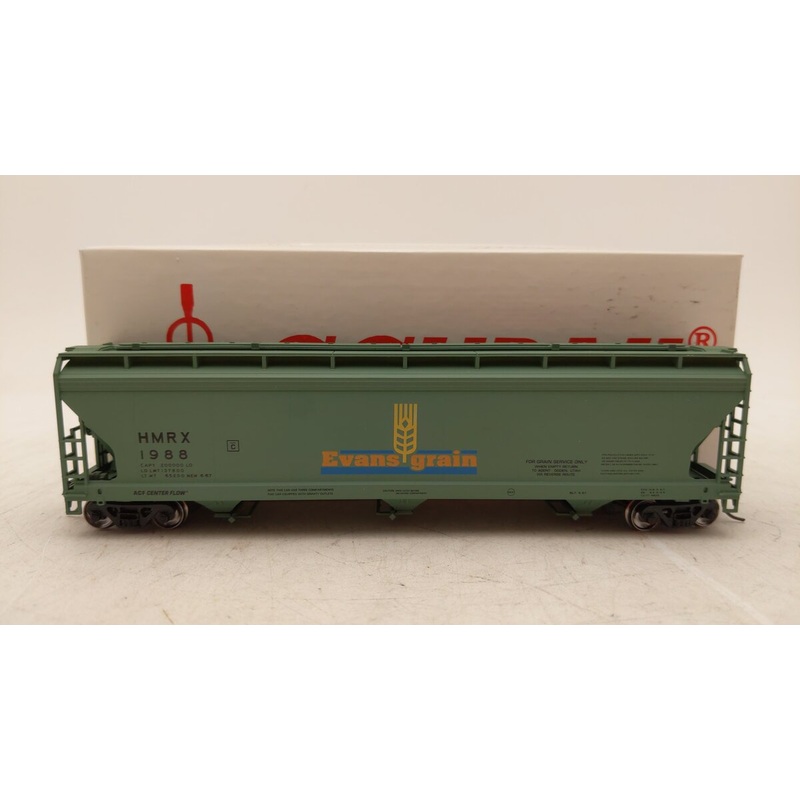 Accurail 1988 HO EVANS GRAIN 55′ ACF Centerflow Hopper #1988 EX/Box