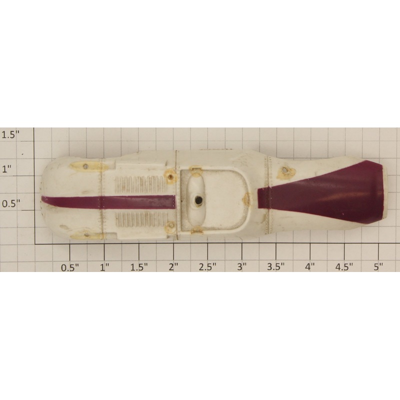 American Flyer PA17D267 White with Purple Stripe Buick Car Body Shell