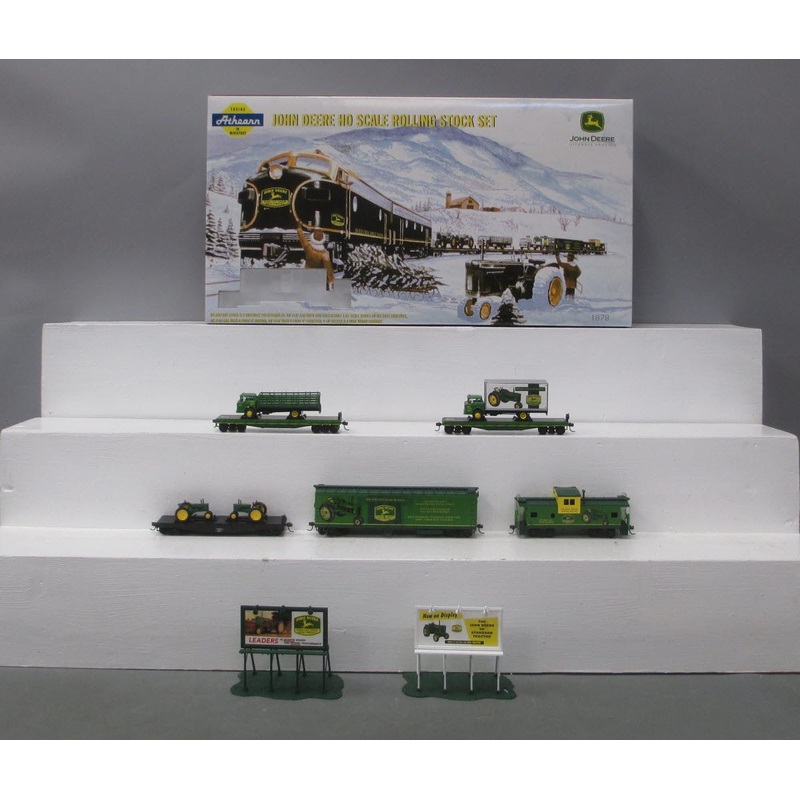 Athearn 2002 HO Scale John Deere Rolling Stock Set MT/Box