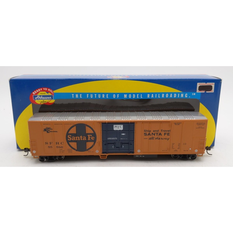 Athearn 71155 HO Santa Fe 57′ Mechanical Reefer #55586 LN/Box