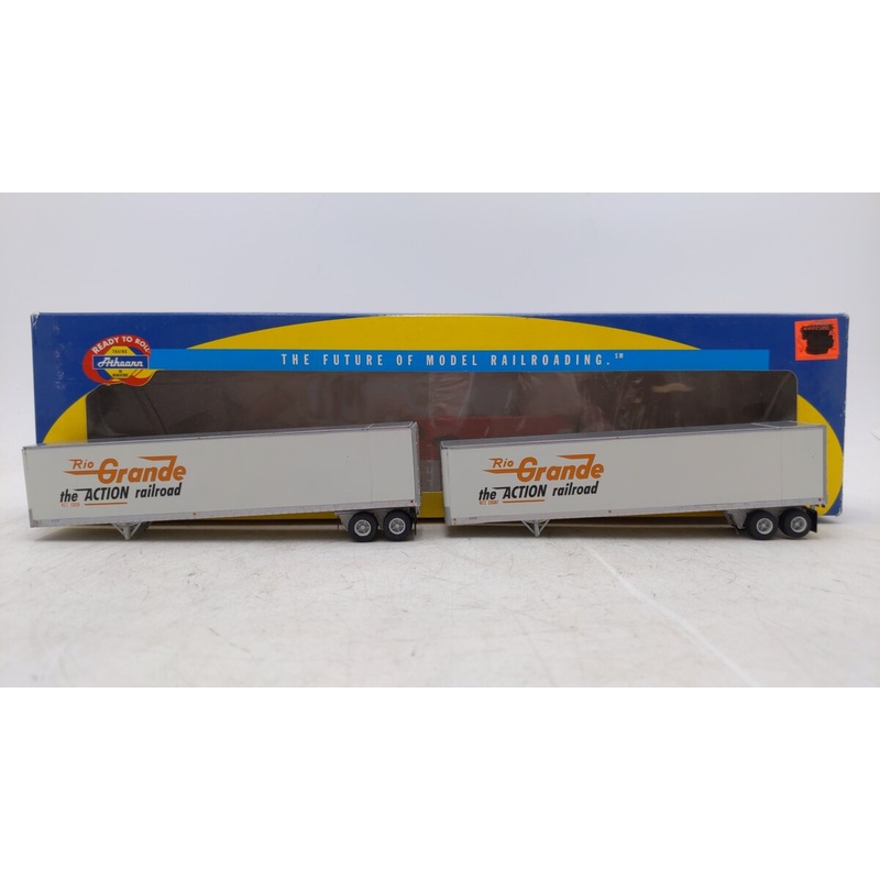 Athearn 73372 D&RGW 45′ Fruehauf Z-Van Trailer #2 (2) EX/Box