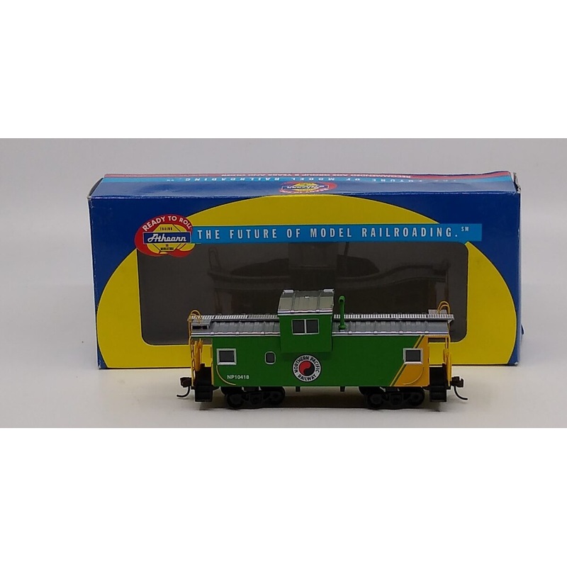 Athearn 7508 HO Scale Northern Pacific Wide Vision Caboose #10418 LN/Box
