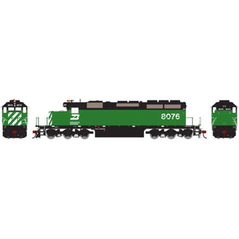 Athearn 98272 HO Burlington Northern SD40-2 Diesel Locomotive RTR #8076 LN/Box