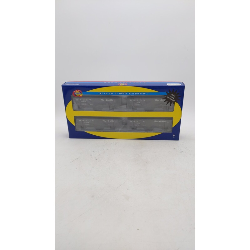 Athearn ATH72718 HO Scale D&RGW 40′ 4-Bay Hopper Set NIB