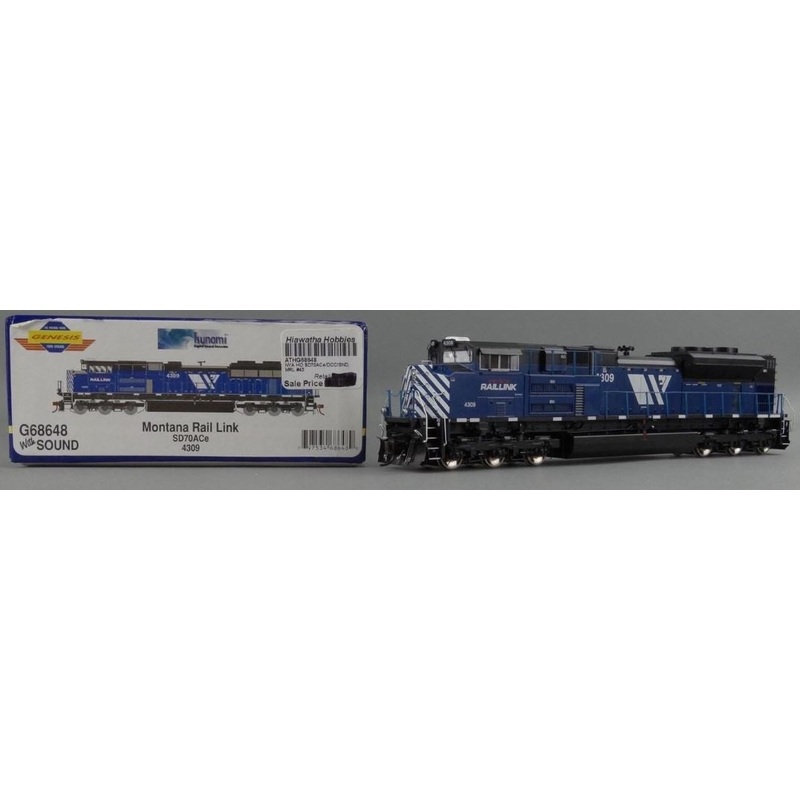 Athearn G68648 HO Scale Montana Rail Link SD70ACe Diesel Engine with Sound NIB