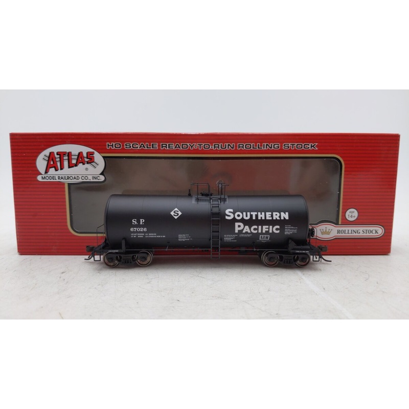 Atlas 20003192 HO Southern Pacific 17,600 Gallon Corn Syrup Tank Car #67026 EX/Box