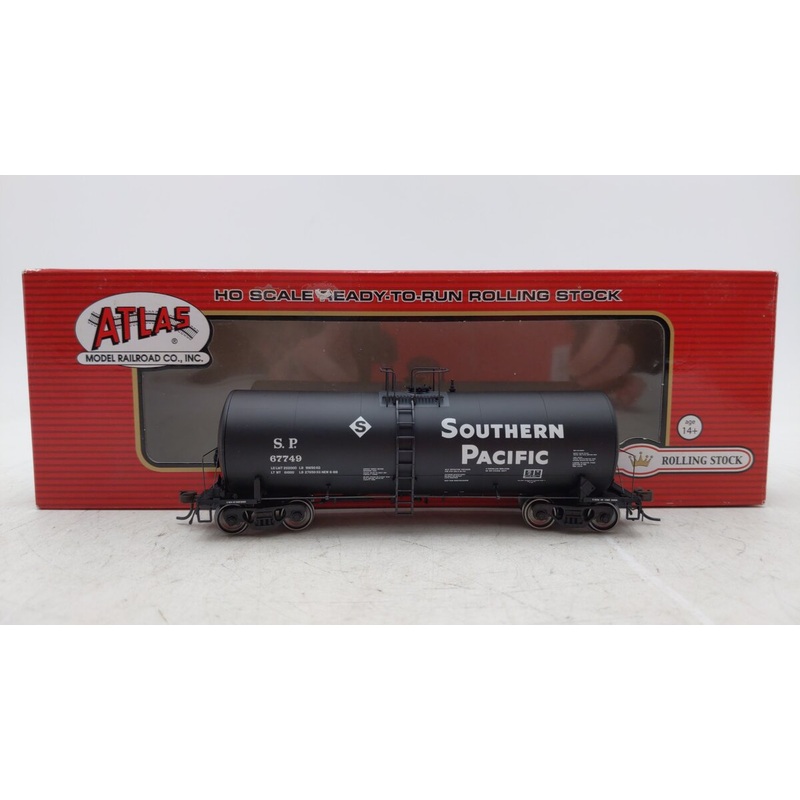 Atlas 20003193 HO Southern Pacific 17,600 Gallon Corn Syrup Tank Car #67749 EX/Box