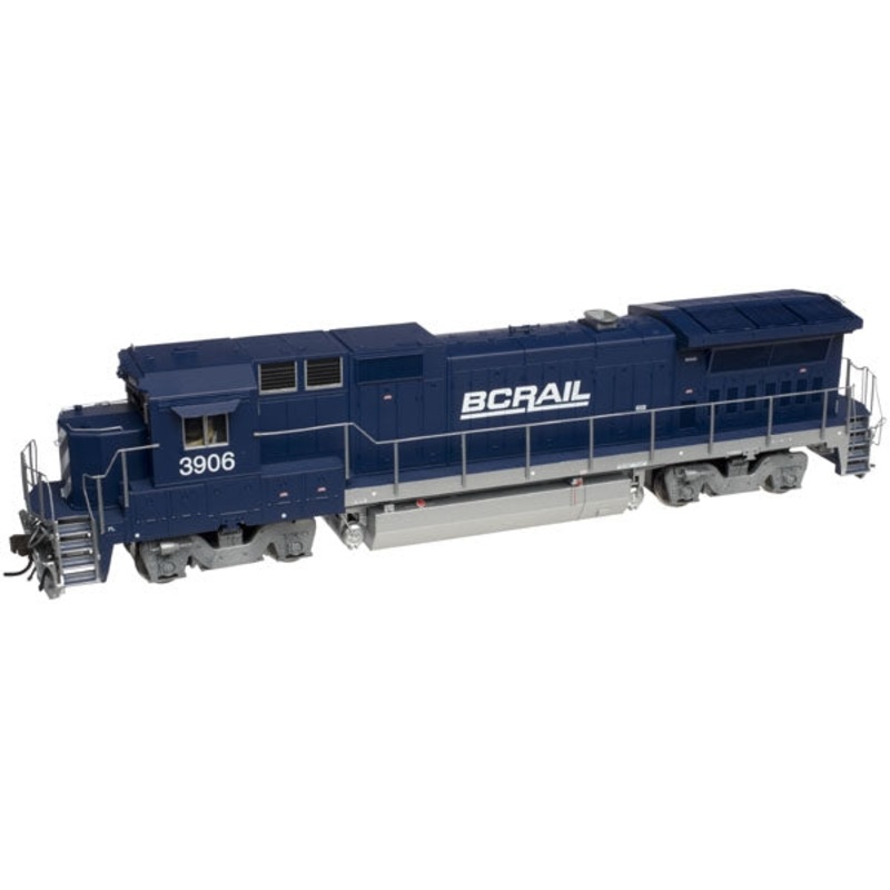 Atlas 7287 HO Scale BCR Dash 8-40B Locomotive #3906 MT/Box