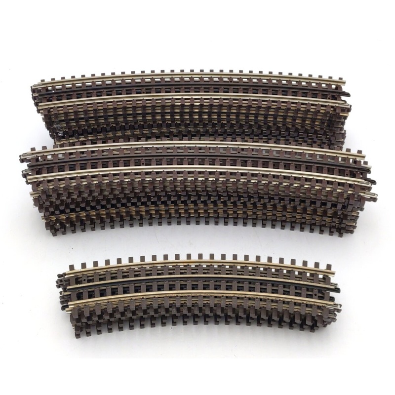 Atlas O Assorted Curved Track Sections [23] EX