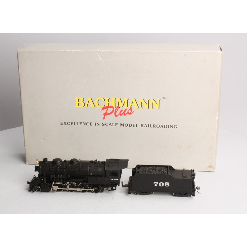 Bachmann 31401 HO Santa Fe 2-8-0 Consolidation Steam Locomotive & Tender EX/Box