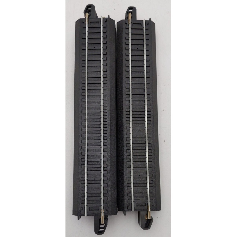 Bachmann 44411 HO Steel Alloy 9 Straight E-Z Track Sections (7) EX