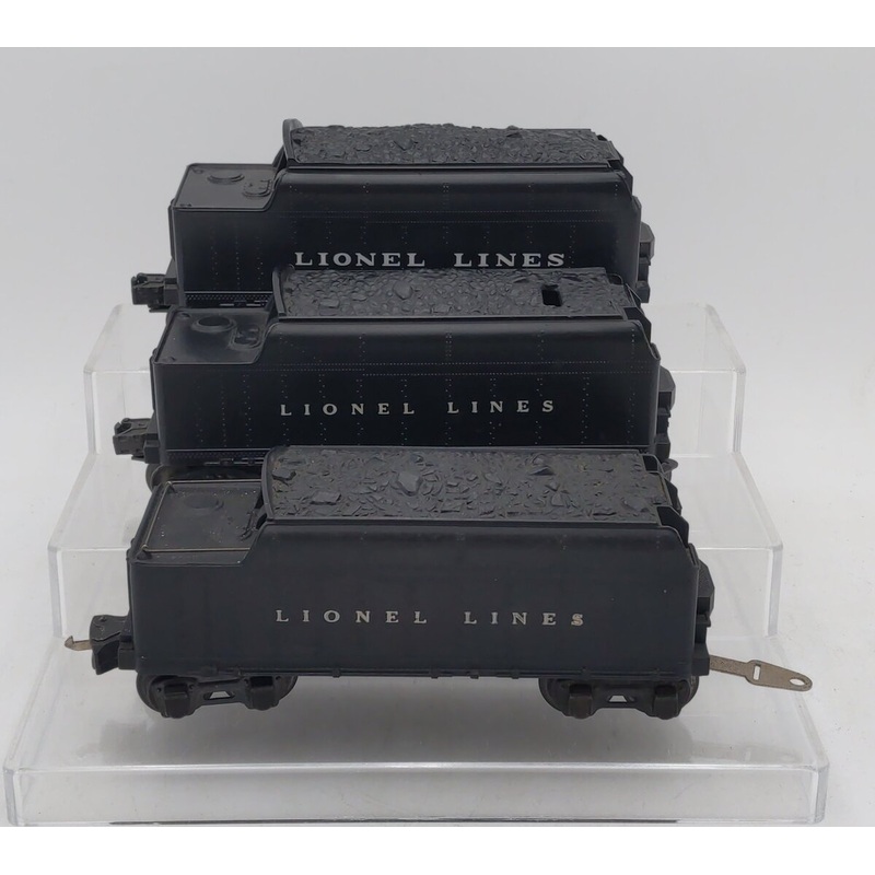 Lionel Vintage O Assorted Tenders: 6466W, 6466T, 2666T [3] VG