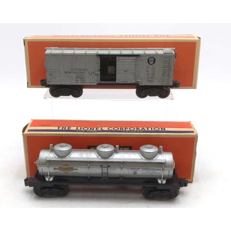 Lionel Vintage O Gauge Freight Cars: 3454 & 6415 [2]