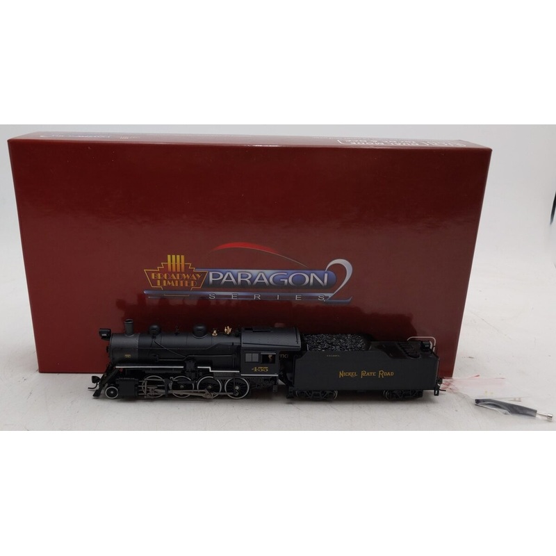 Broadway Limited 2794 HO NKP Baldwin 2-8-0 Consolidation Steam Locomotive #455 EX/Box