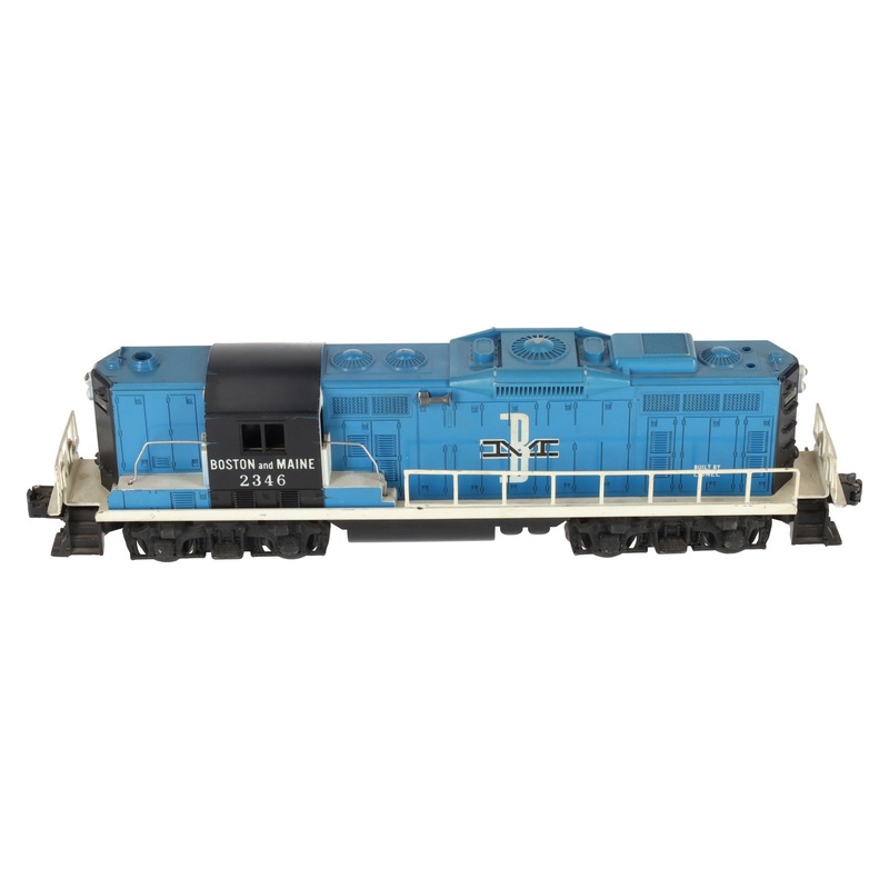 Lionel 2346 Vintage O-Gauge Boston & Maine GP-9 Diesel Locomotive #2346 3-Rail VG