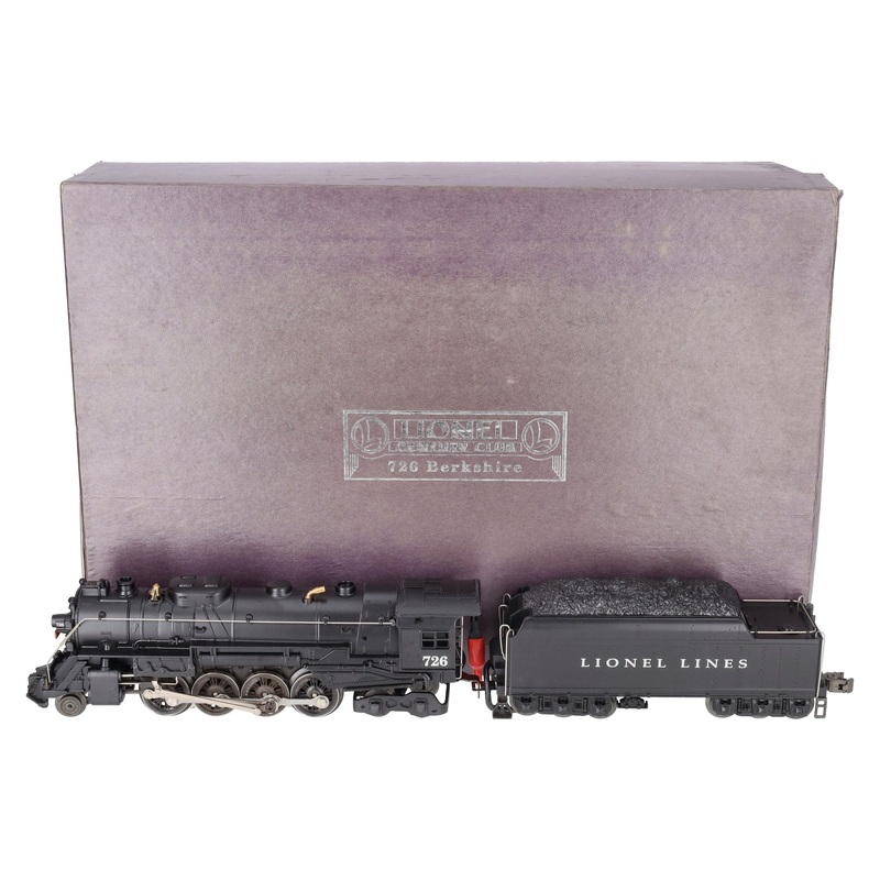 Lionel 6-18053 O Gauge Century Club Berkshire 2-8-4 Steam Loco & Tender #726 LN/Box