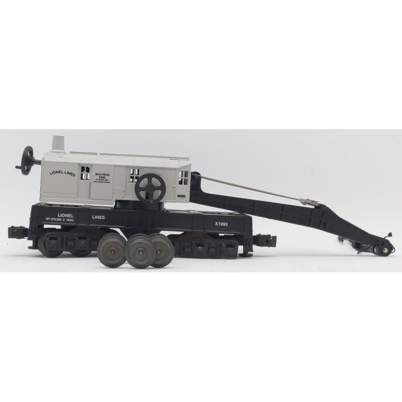 Lionel 6-52008 O Gauge Lionel Lines 6-Wheel Crane Car TCA 1993