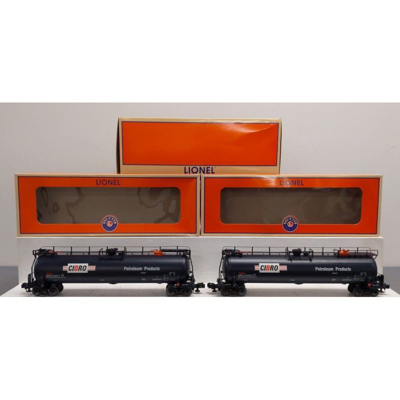 Lionel 6-85120 O Gauge Cibro TankTrain Cars #26271/26280 LN/Box