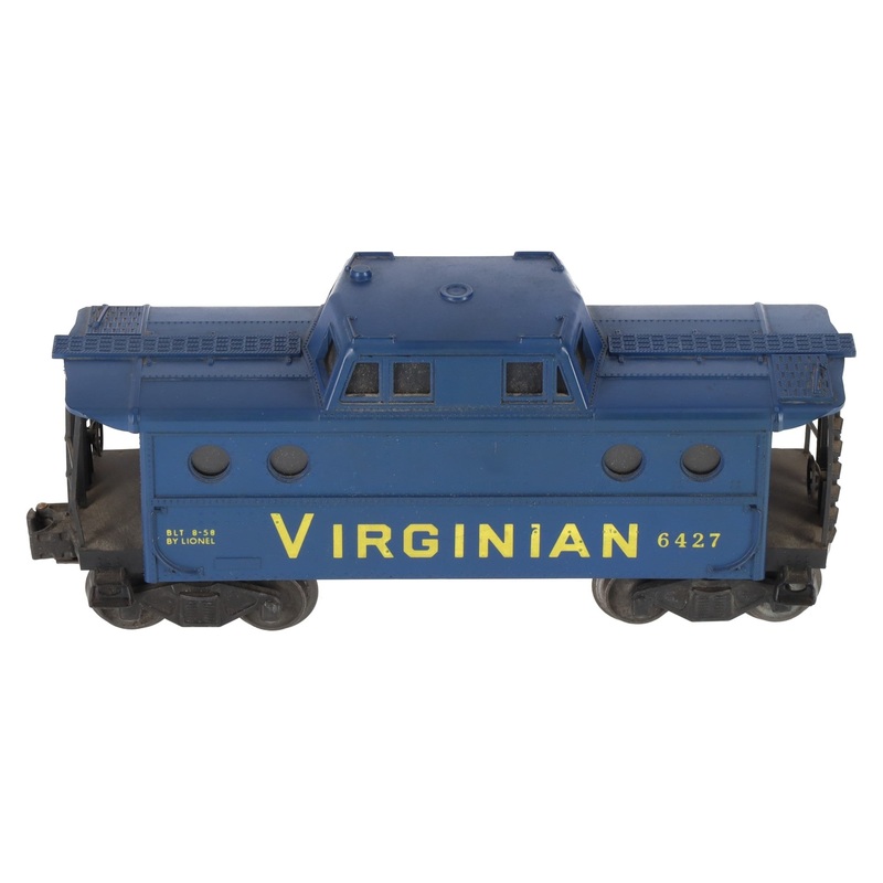 Lionel 6427-60 Vintage O Gauge Virginian Porthole Caboose VG