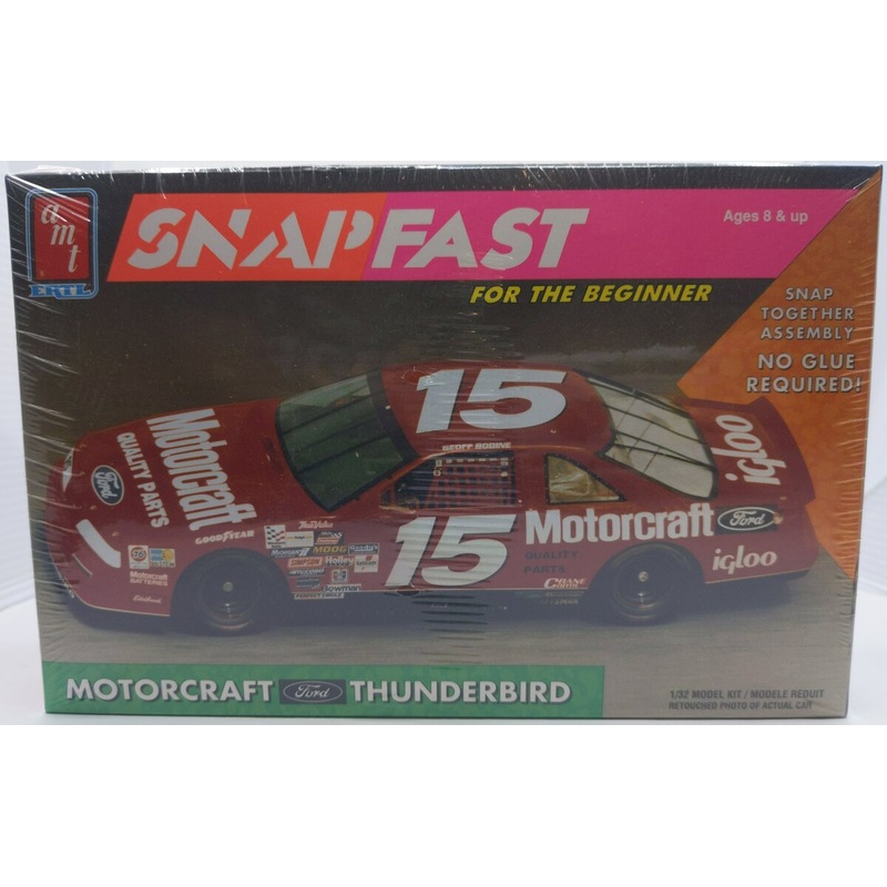 AMT 8730 1:32 Snap Fast #15 Motorcraft Ford Thunderbird Model Kit