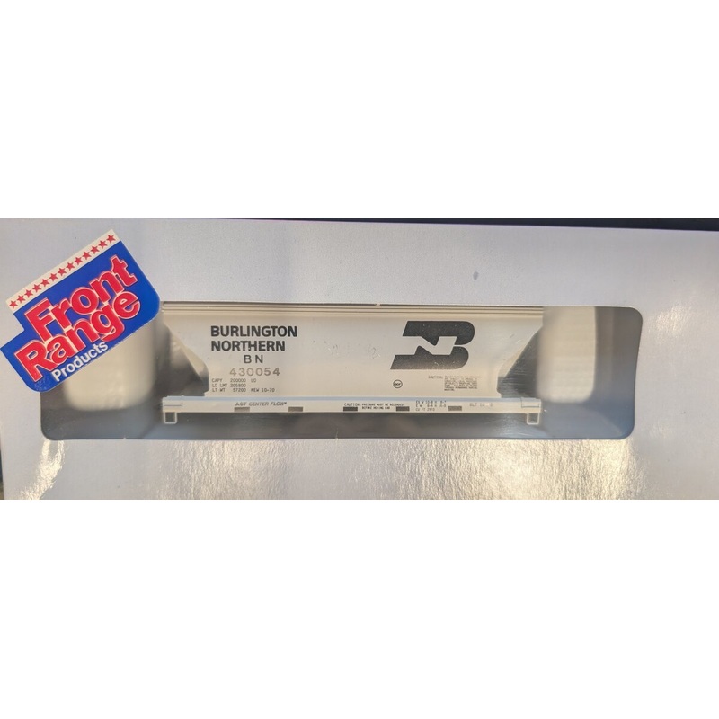 Front Range 6017 HO Scale Burlington Northern 2 Bay Cement Car #430054