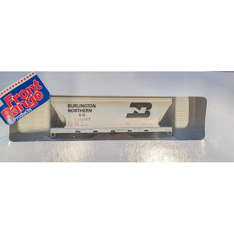 Front Range 6017 HO Scale Burlington Northern 2 Bay Cement Car #430057
