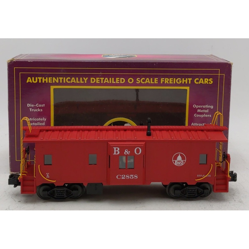 MTH 20-90026F O Gauge Baltimore & Ohio Caboose #C2858 EX/Box