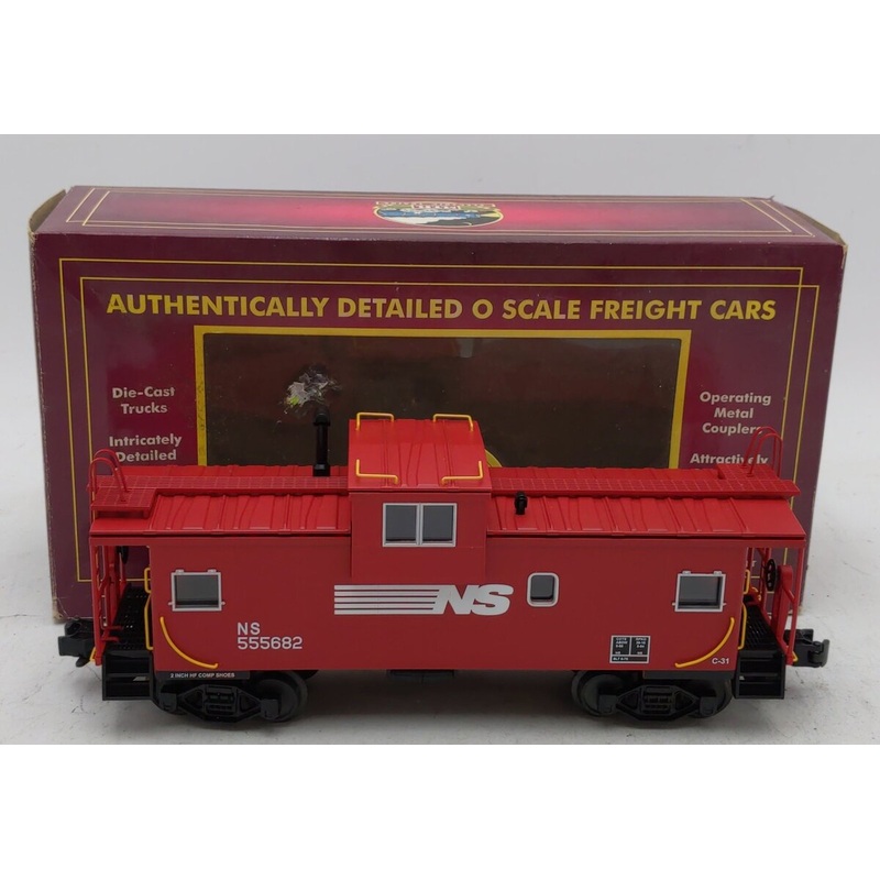 MTH 20-91062 Norfolk Southern Extended Vision Caboose #555682 EX/Box