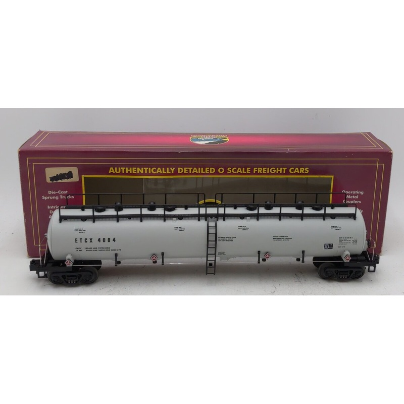 MTH 20-96011 O ETCX 20,000 Gallon 4-Compartment Tank Car #4004 EX/Box